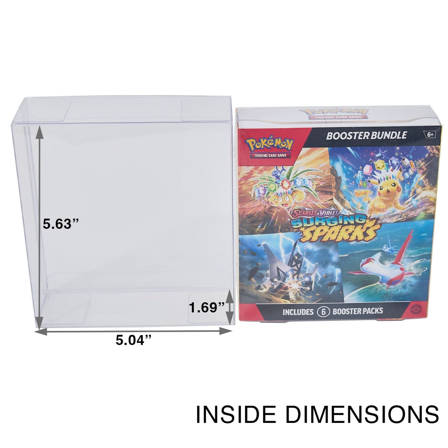 Platinum Protectors for Pokemon Booster Bundle Boxes - UV & Scratch-Resistant