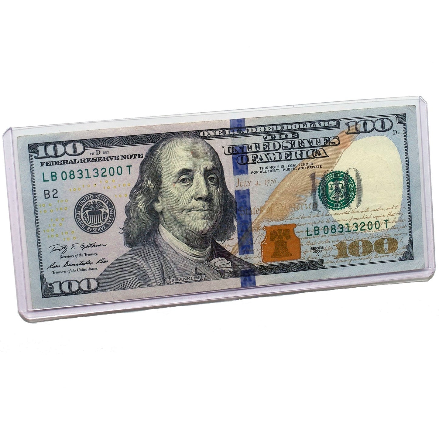 Platinum Protectors Premium Currency Toploaders for US Banknote Bills
