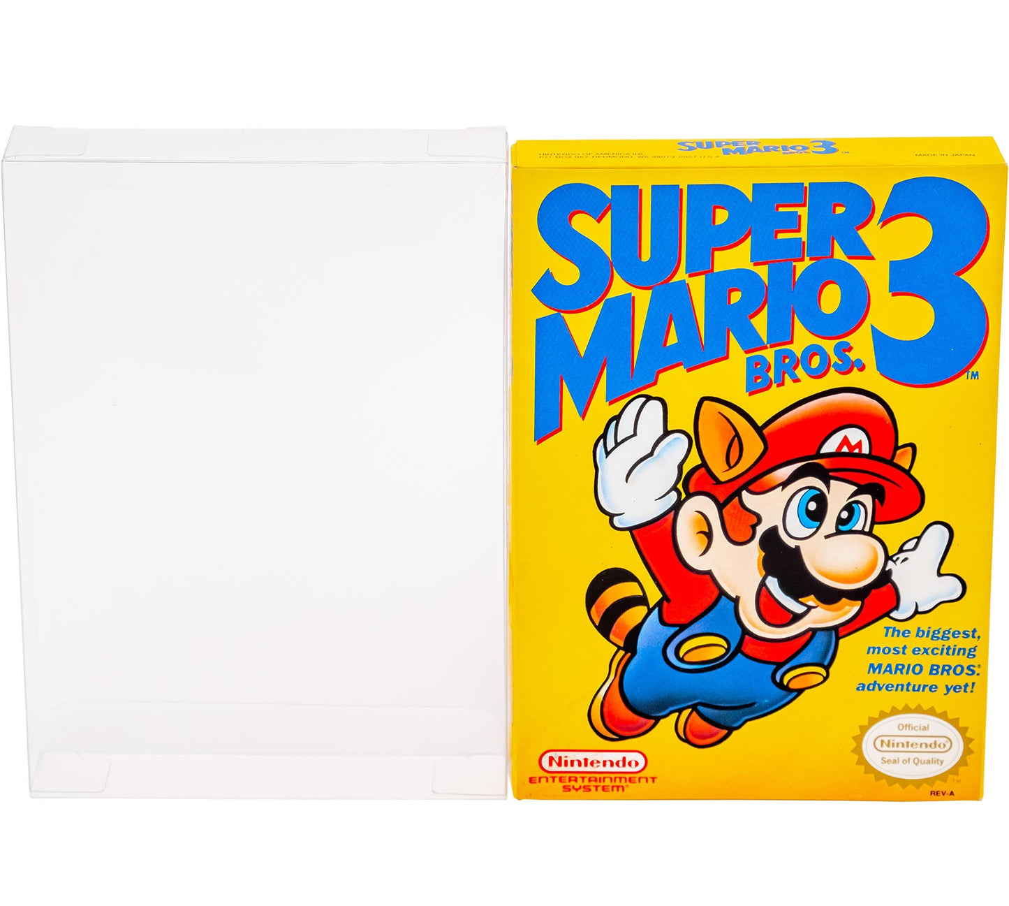 Platinum Protectors for Nintendo NES Game Boxes