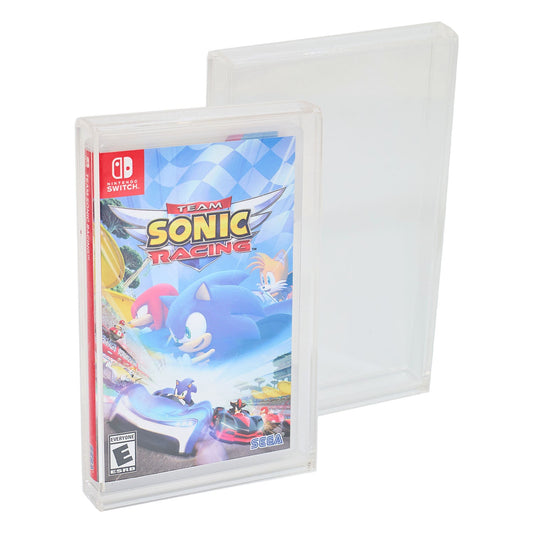 Premium Acrylic Case for Nintendo Switch Plastic & Steelbook Games