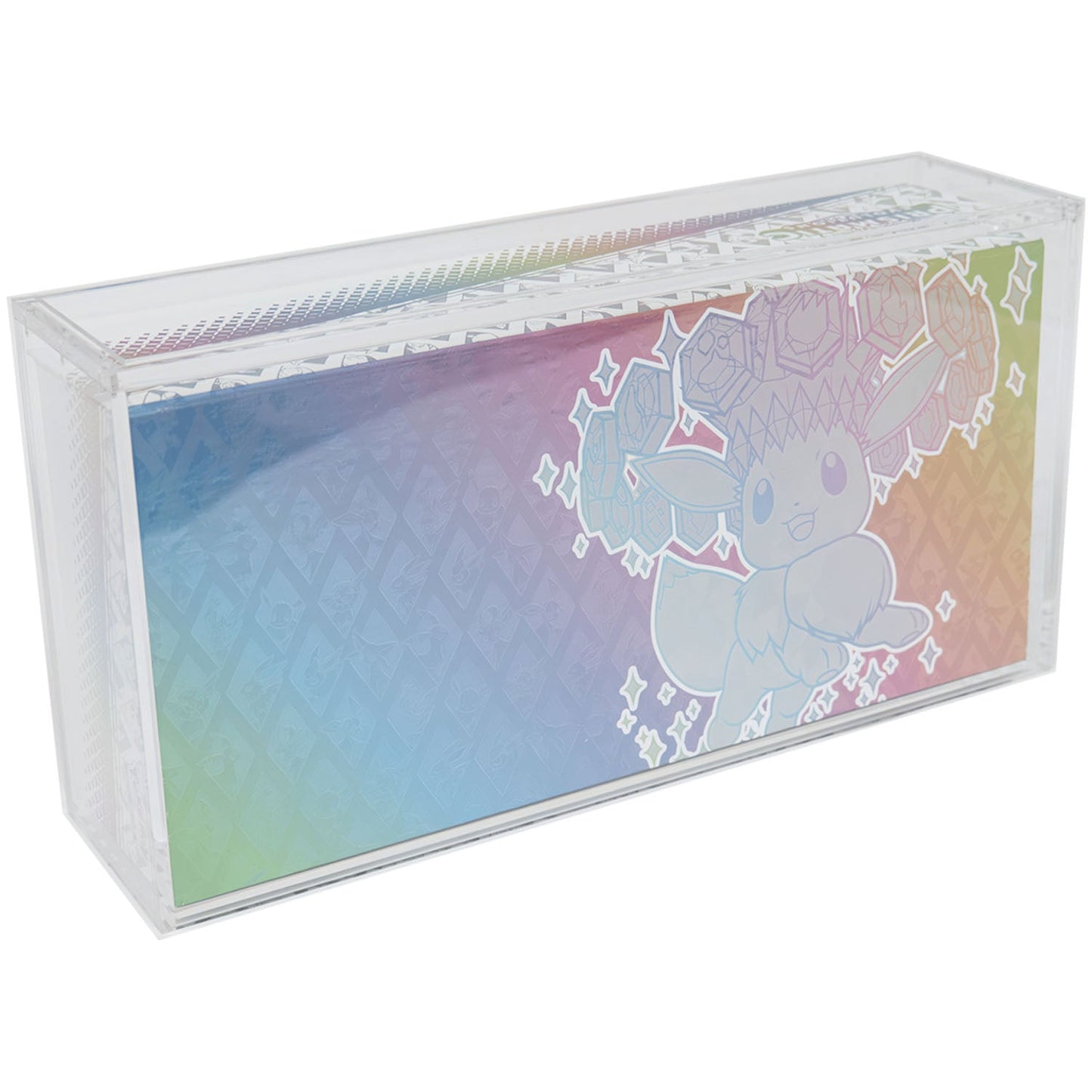 Premium Acrylic Case for Pokemon SPC Prismatic Evolutions Super Premium Collection Box with Magnetic Top