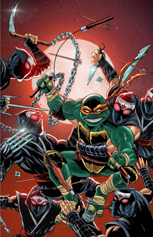 Teenage Mutant Ninja Turtles (2024) #2 Variant by Jason Flowers Ltd 600