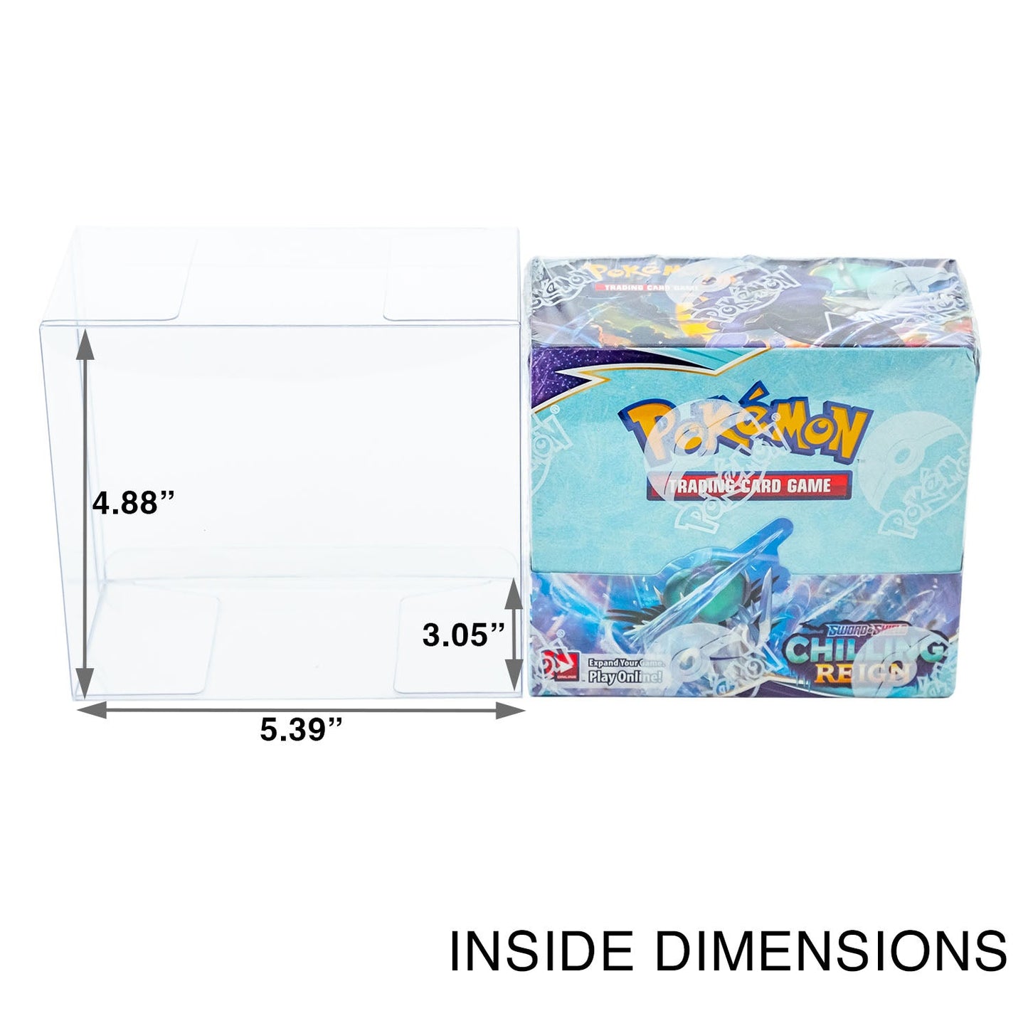 Platinum Protectors for Pokemon Booster Boxes - UV & Scratch-Resistant