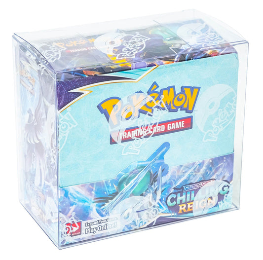 Platinum Protectors for Pokemon Booster Boxes - UV & Scratch-Resistant