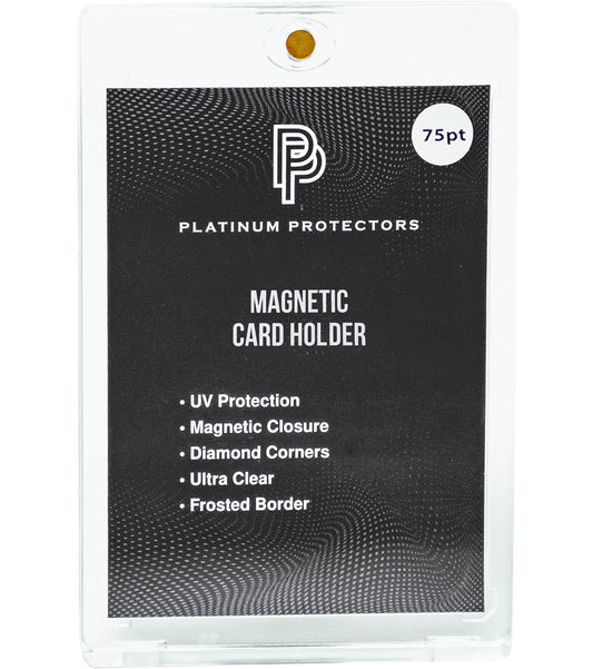 Platinum Protectors Magnetic Card Holders for Trading Cards - 75 pt