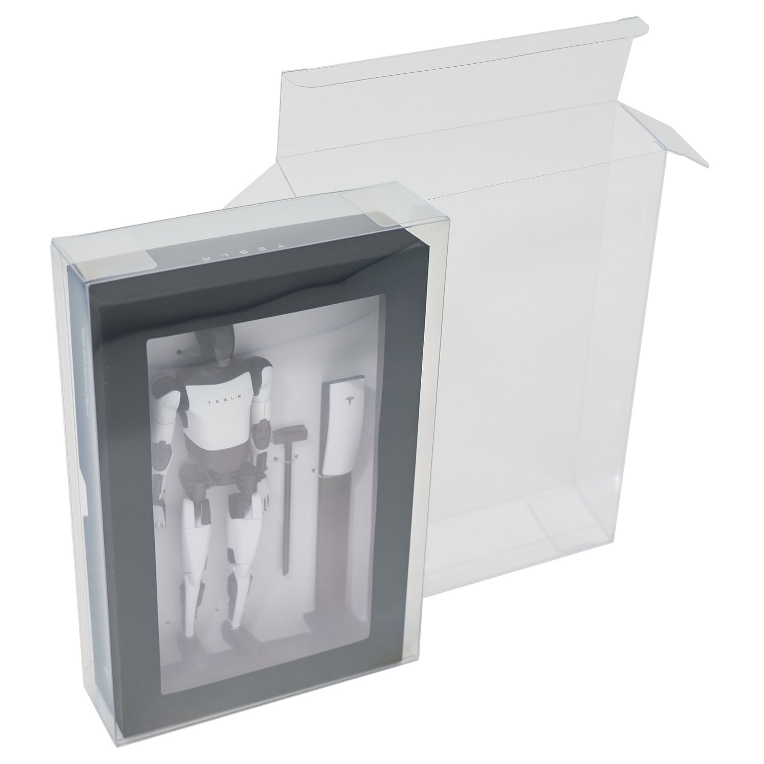 Platinum Protectors for Tesla Optimus Bot Action Figure Box – Geeked ...