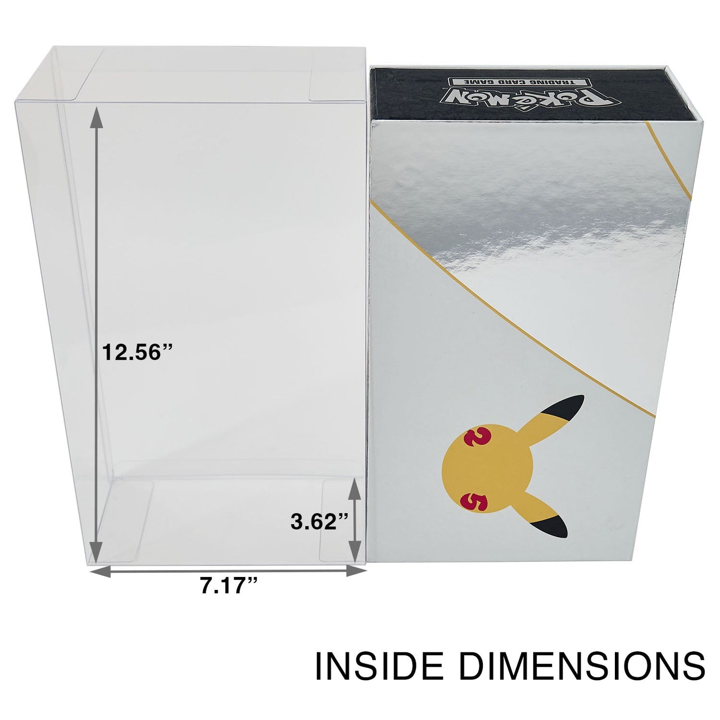 Platinum Protectors for Pokemon Ultra Premium 25th Anniversary Celebrations UPC Boxes - UV & Scratch-Resistant