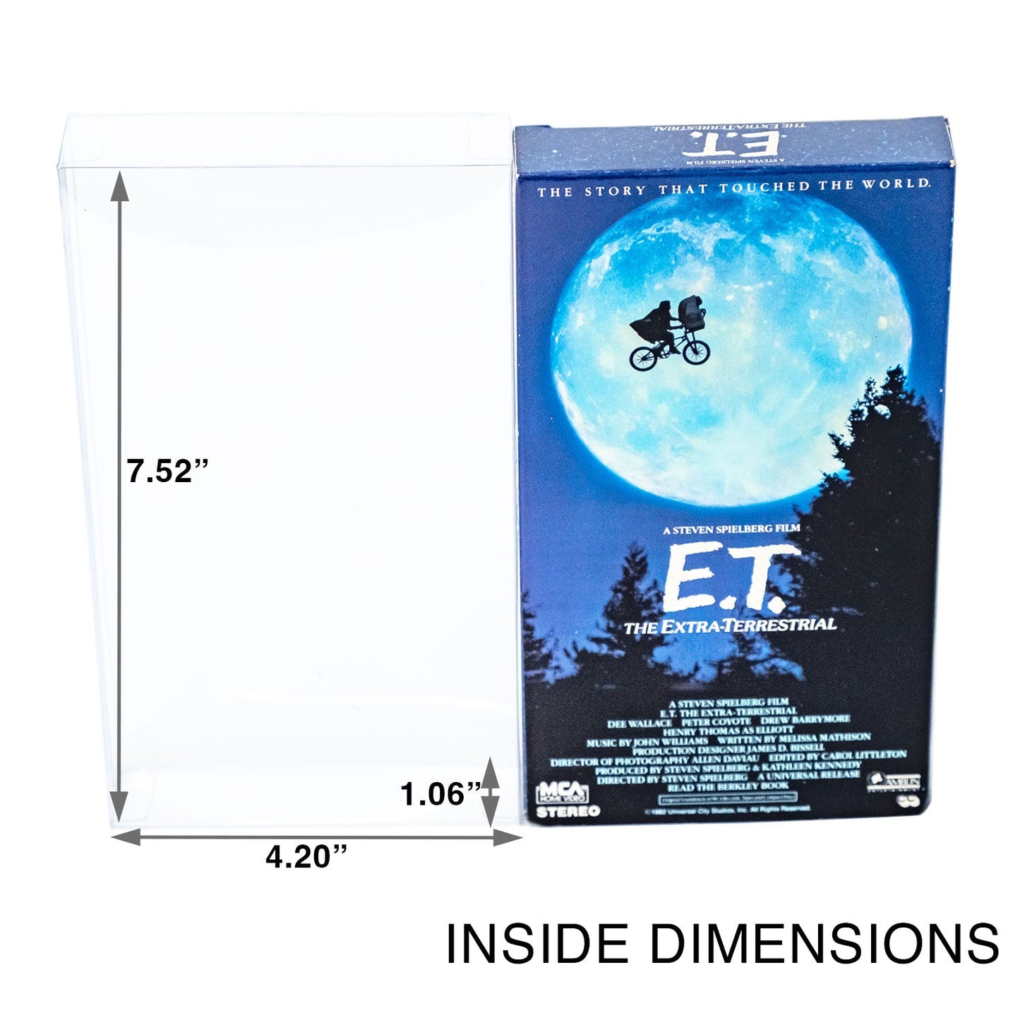 Platinum Protectors for VHS Tapes - UV & Scratch-Resistant