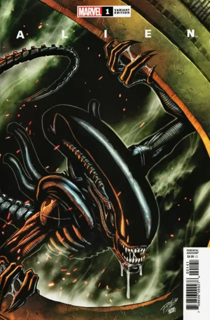 Alien (Marvel Comics) #1 Ron Lim & Israel Silva Variant Edition Cover