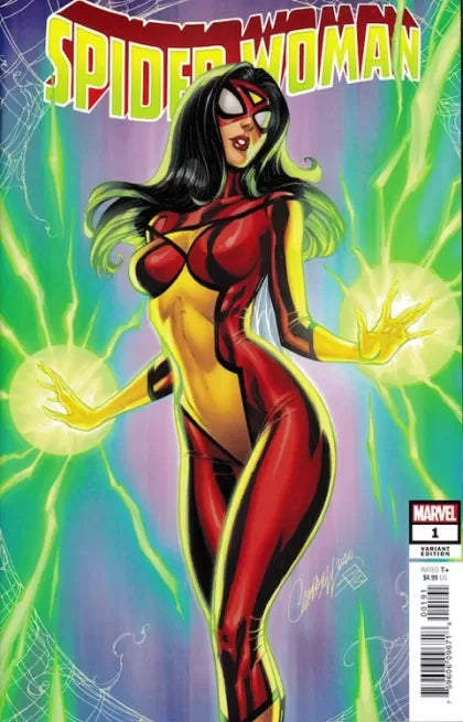 Spider-Woman, Vol. 7 #1 Variant J Scott Campbell Cover