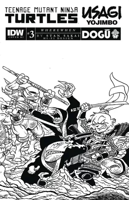 Teenage Mutant Ninja Turtles / Usagi Yojimbo: WhereWhen #3 1:25