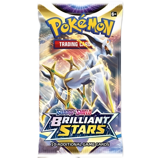 Pokemon TCG: Sword & Shield-Brilliant Stars Booster Pack [10 Cards]