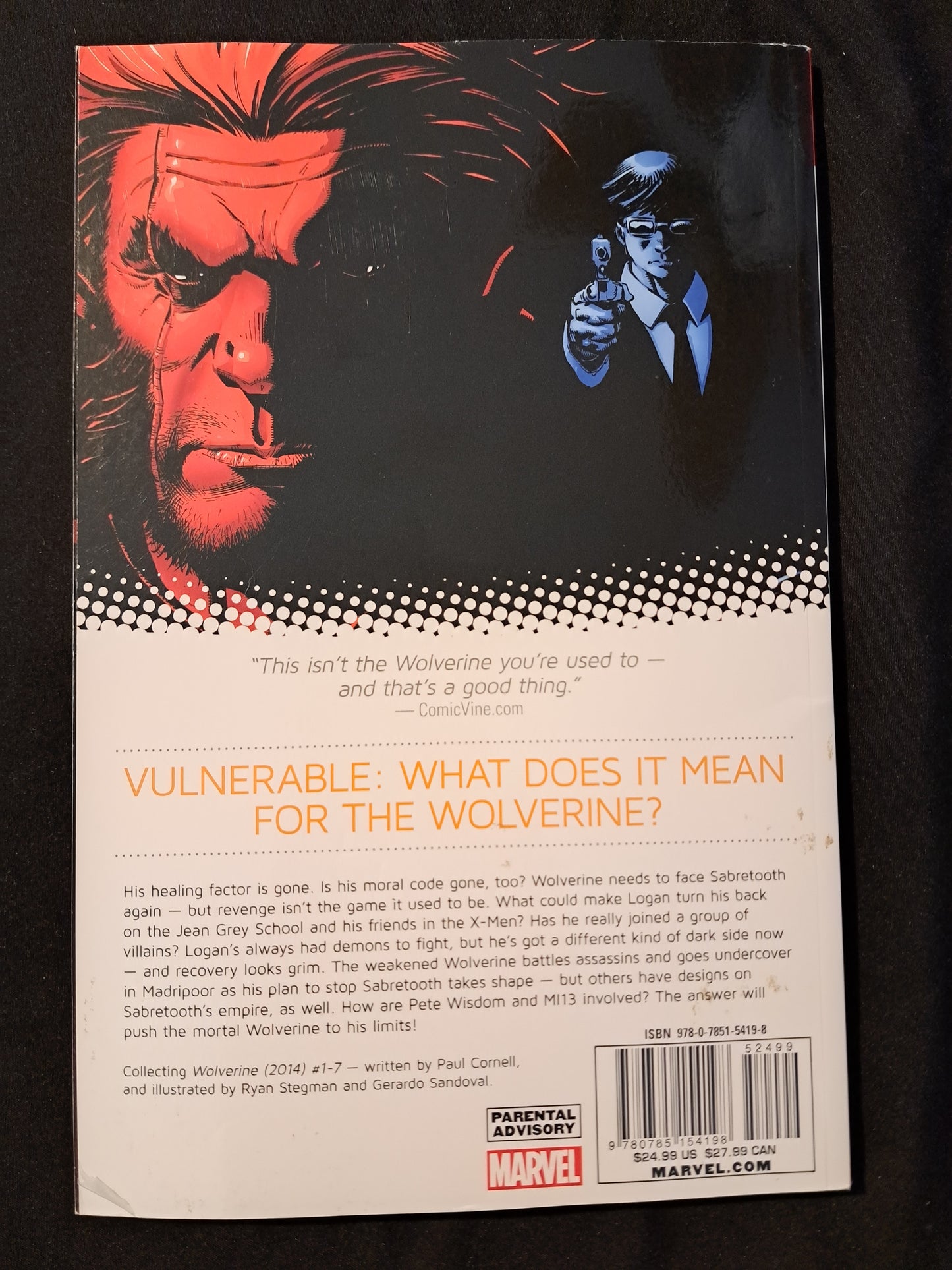 Wolverine: Three months to Die book 1 TPB. (Marvel Comics)