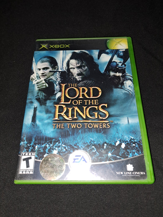 Lord of the Rings The Two Towers Original Xbox CIB