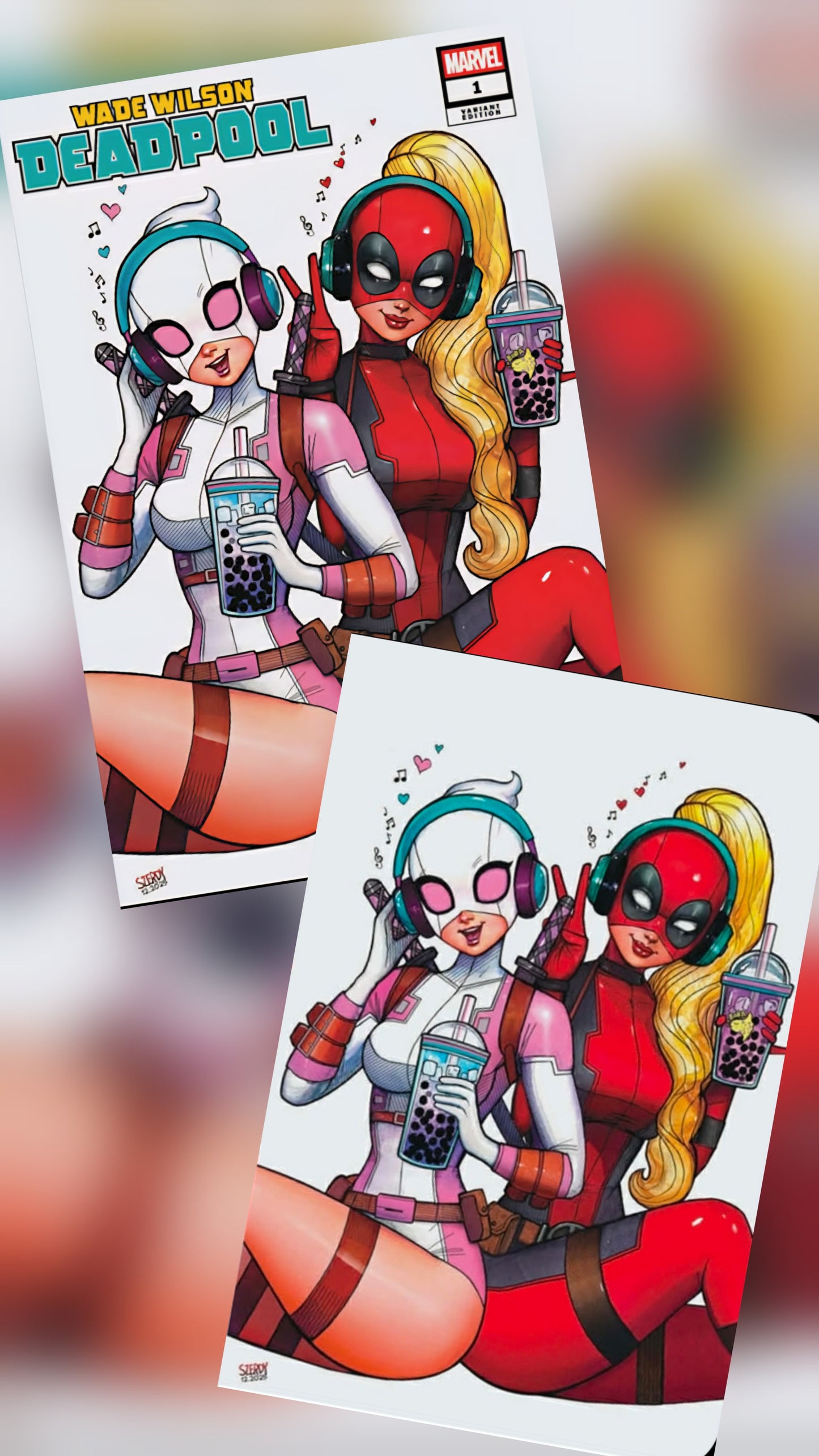 Wade Wilson Deadpool #1 Szerdy Exclusive