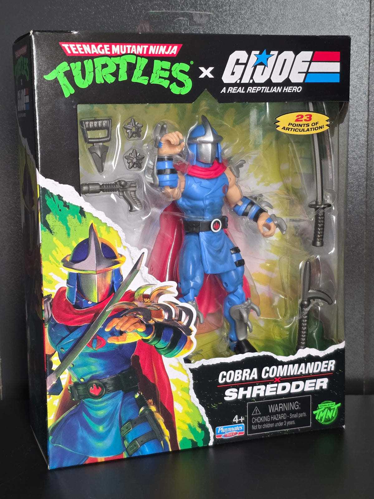 TMNT x G.I. Joe - Cobra Commander x Shredder Figure Playmates