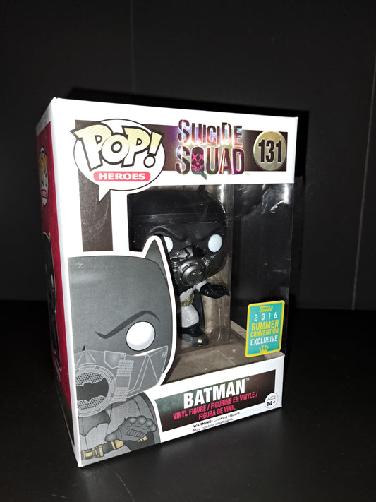 New Funko Pop Heroes DC Suicide Squad 2016 Summer Convention #131 Batman figure