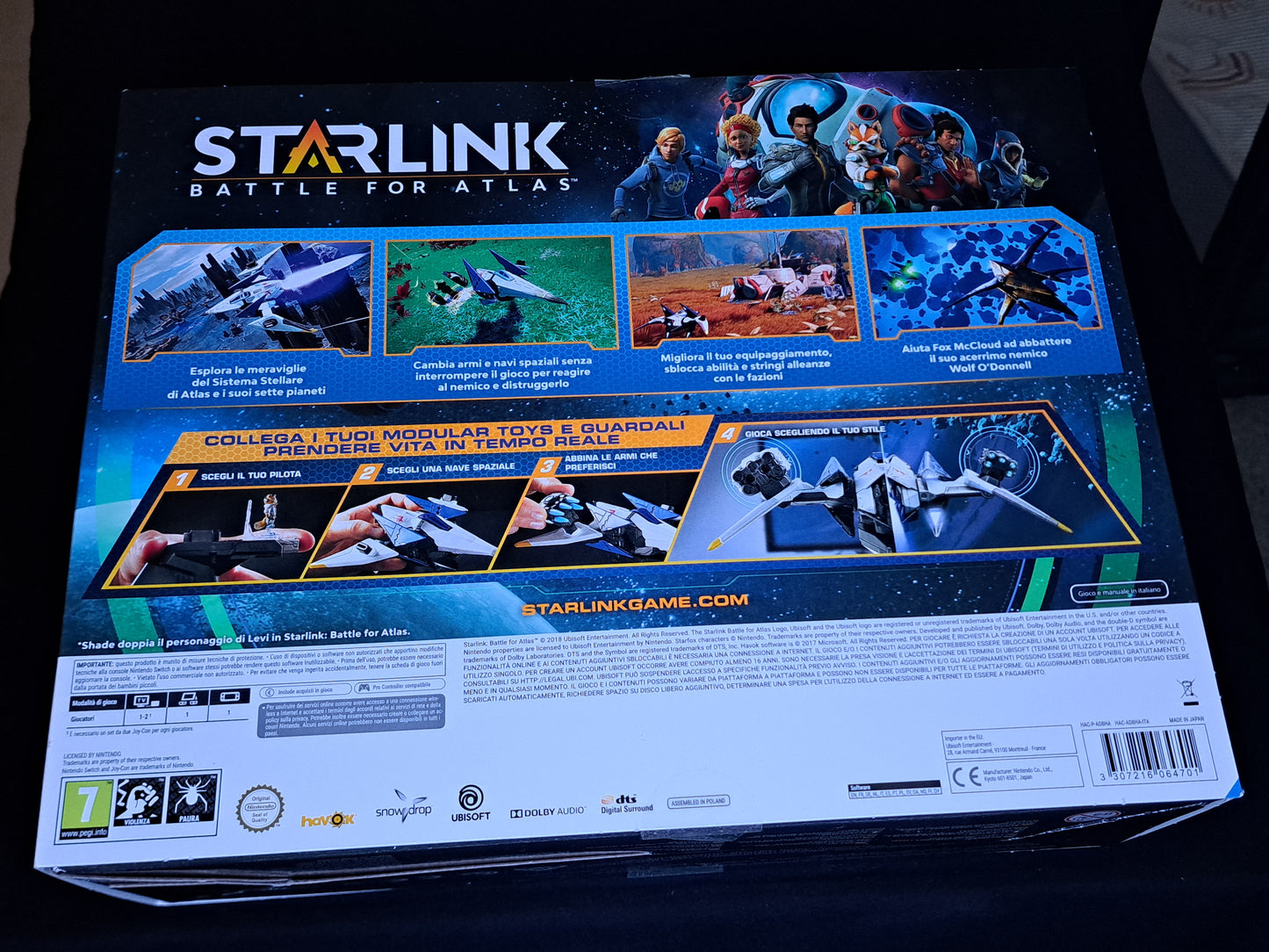 Starlink: Battle for Atlas Starfox Starter Pack for Nintendo Switch