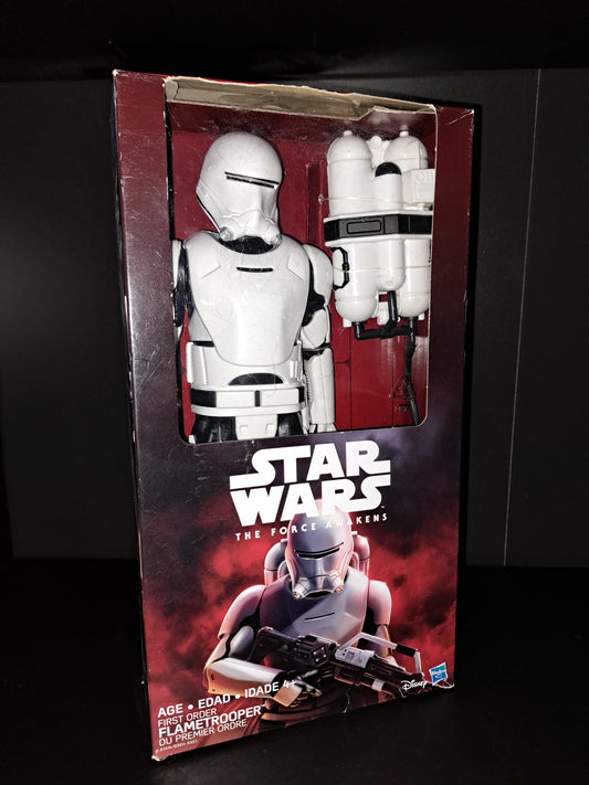 Star Wars The Force Awakens First order Flametrooper 12 inch Action Figure 2015
