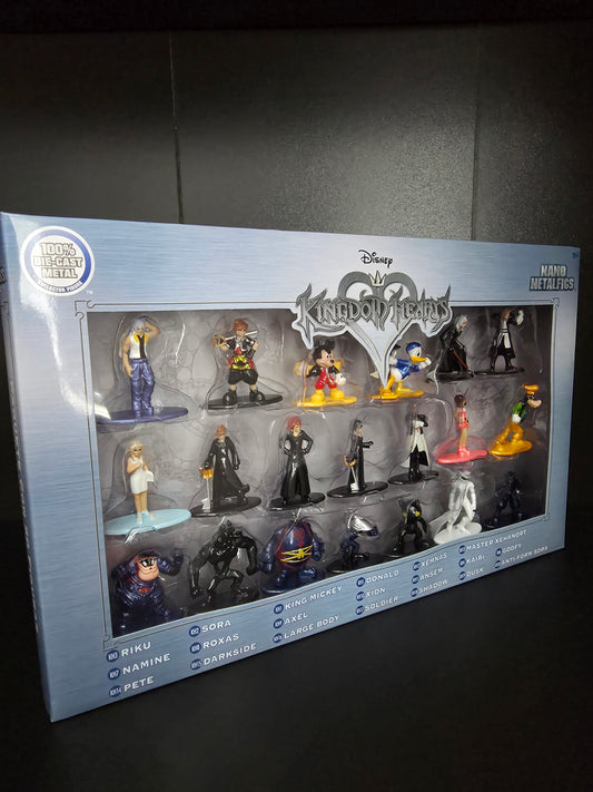 Disney Kingdom Hearts Nano Metal figs 20 Figures New