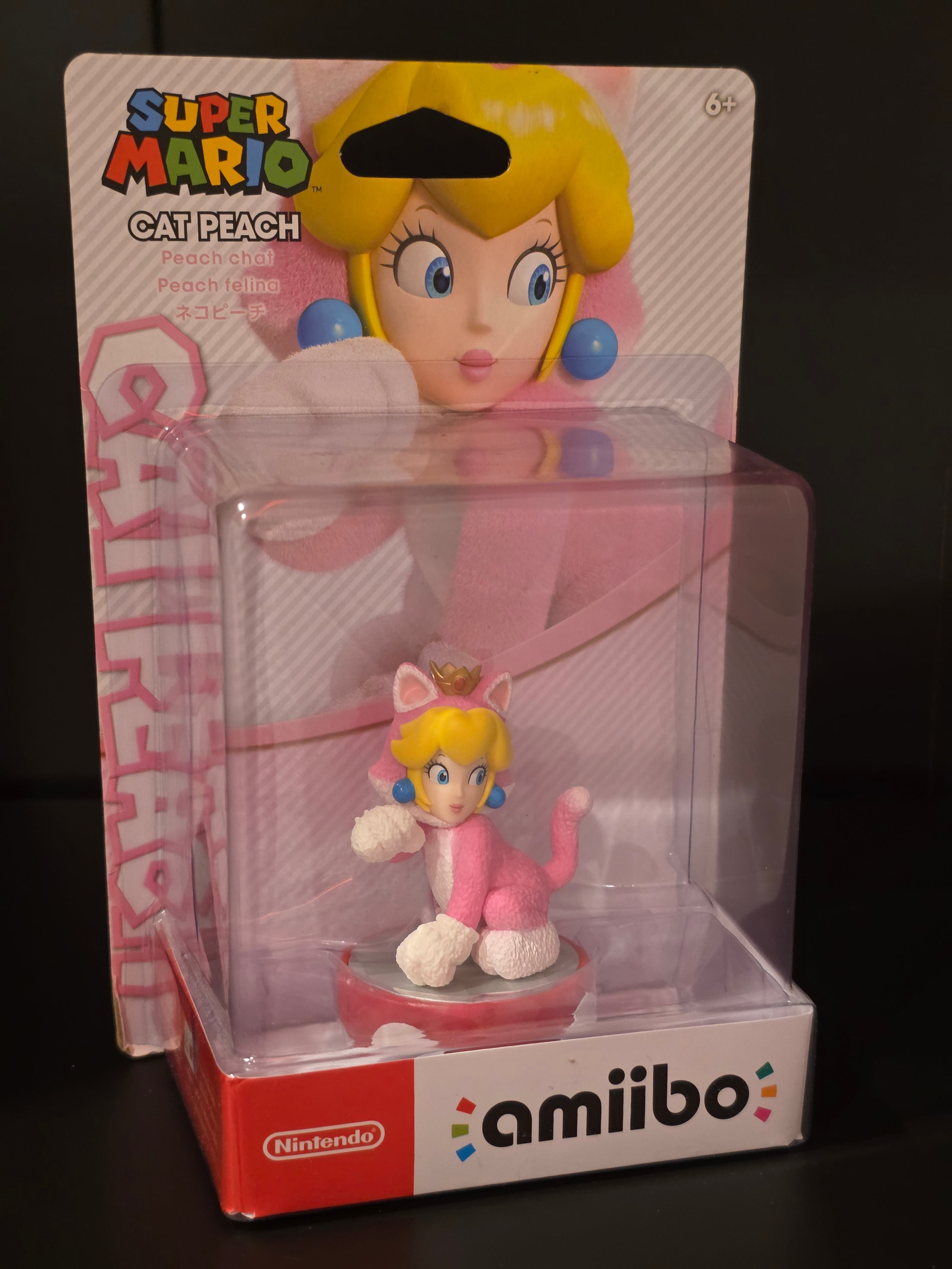 Cat Peach amiibo Nintendo Switch Super Mario Series - Bowser's fury NE ...