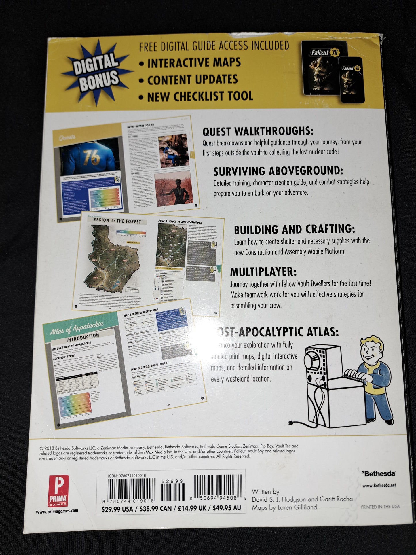 Fallout 76 Official Strategy Survival Game Guide by Prima Games Paperback