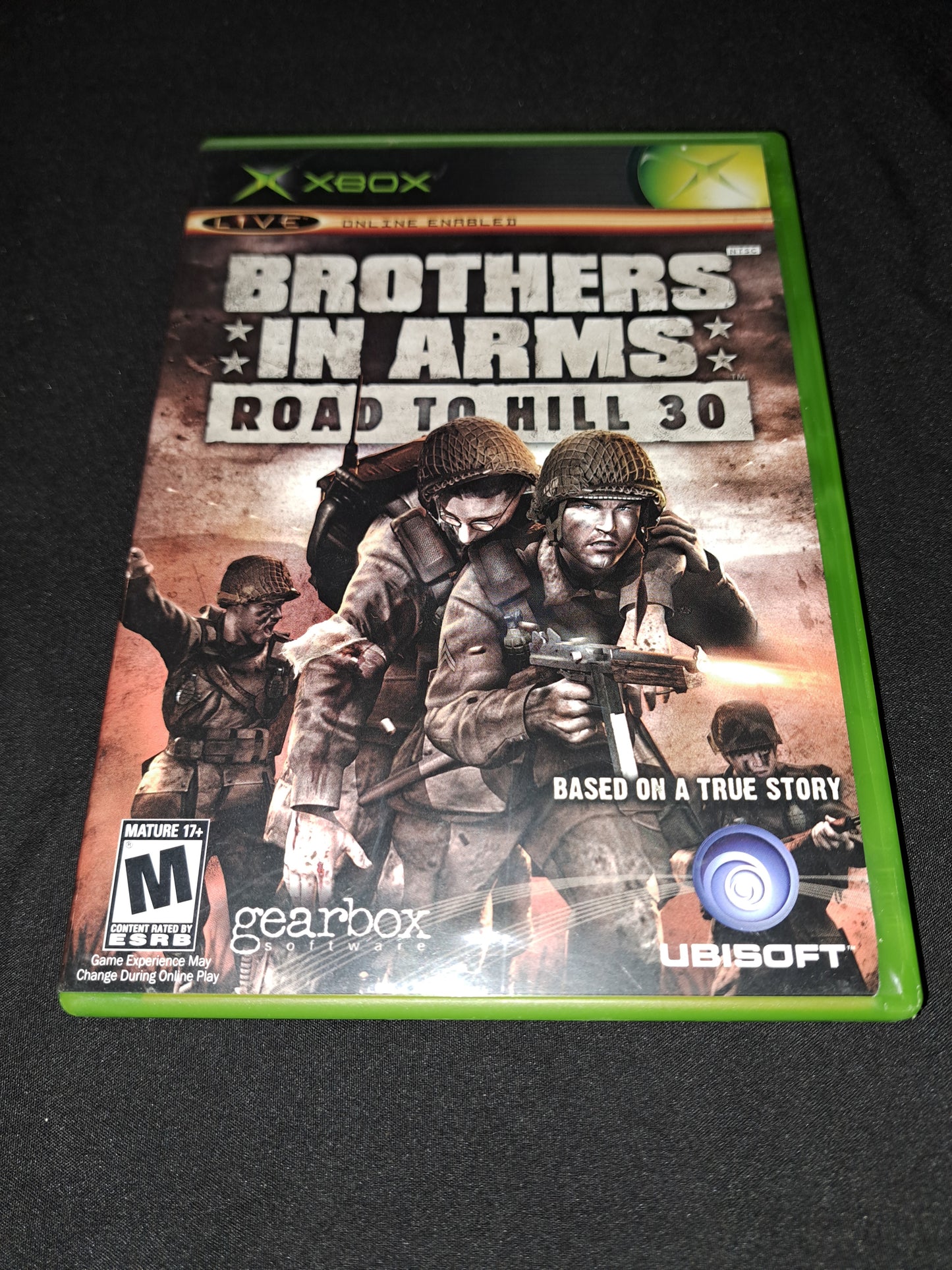 Brothers in Arms: Road to Hill 30 Microsoft Xbox CIB w/ Manual