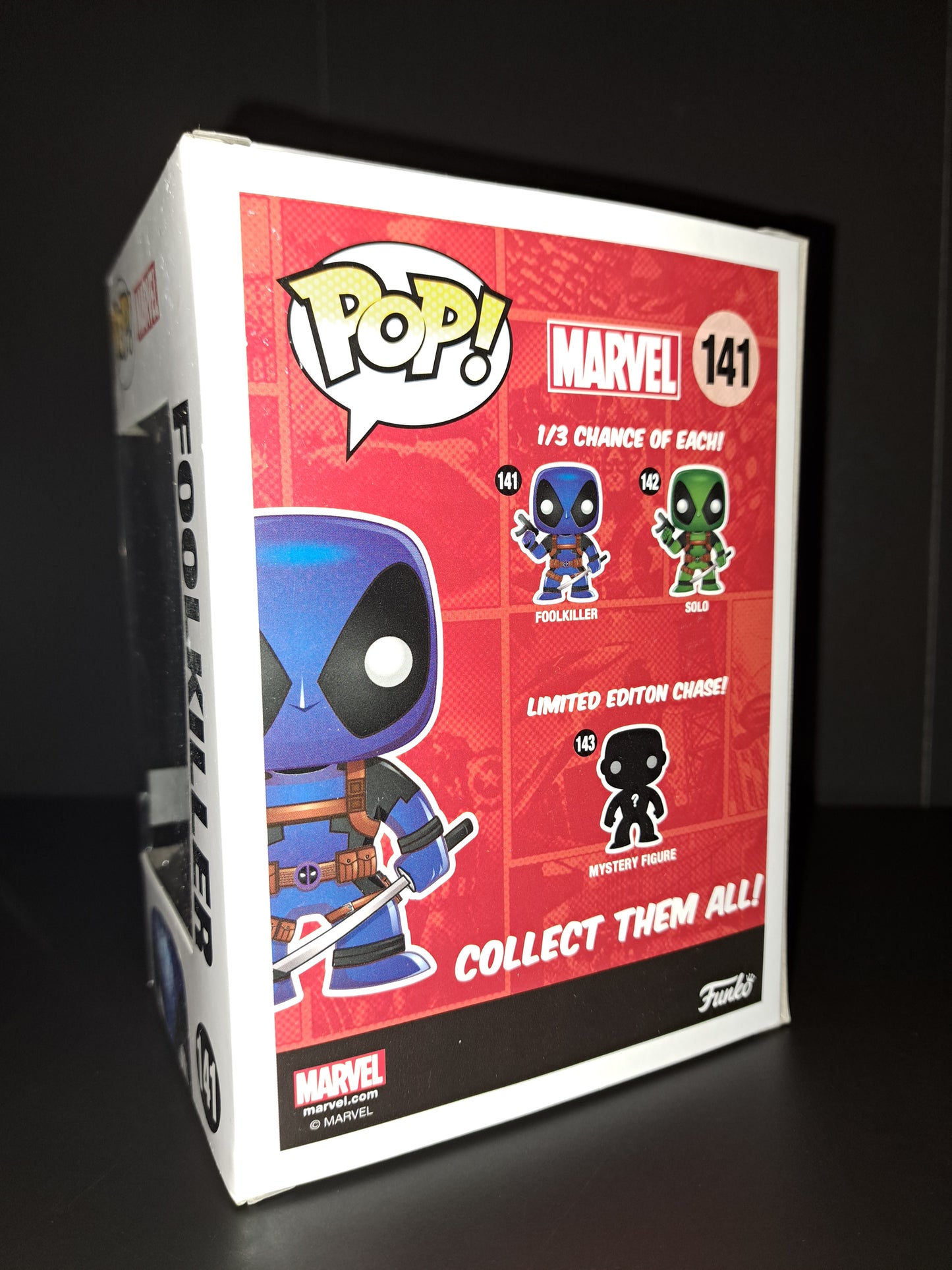 Funko Pop! Marvel Deadpool Foolkiller #141 (Hot Topic Exclusive)