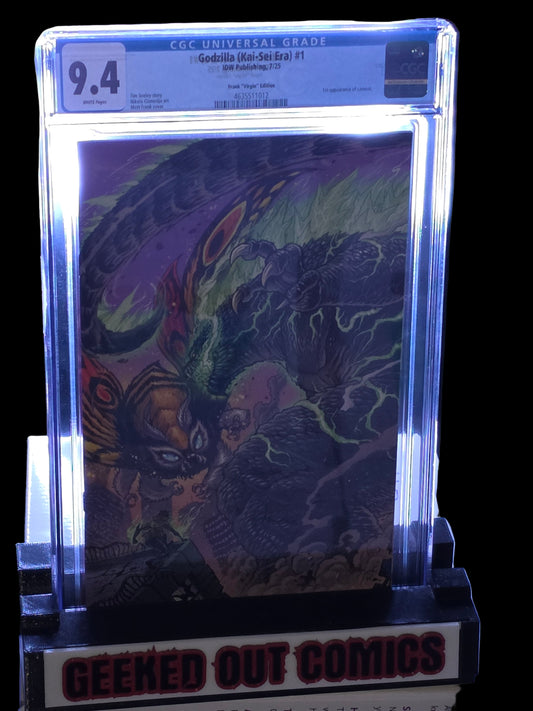 Godzilla (Kai-Sei Era) #1 CGC 9.4 Matt Frank Virgin Variant 1st Appearance of Lament IDW Publishing