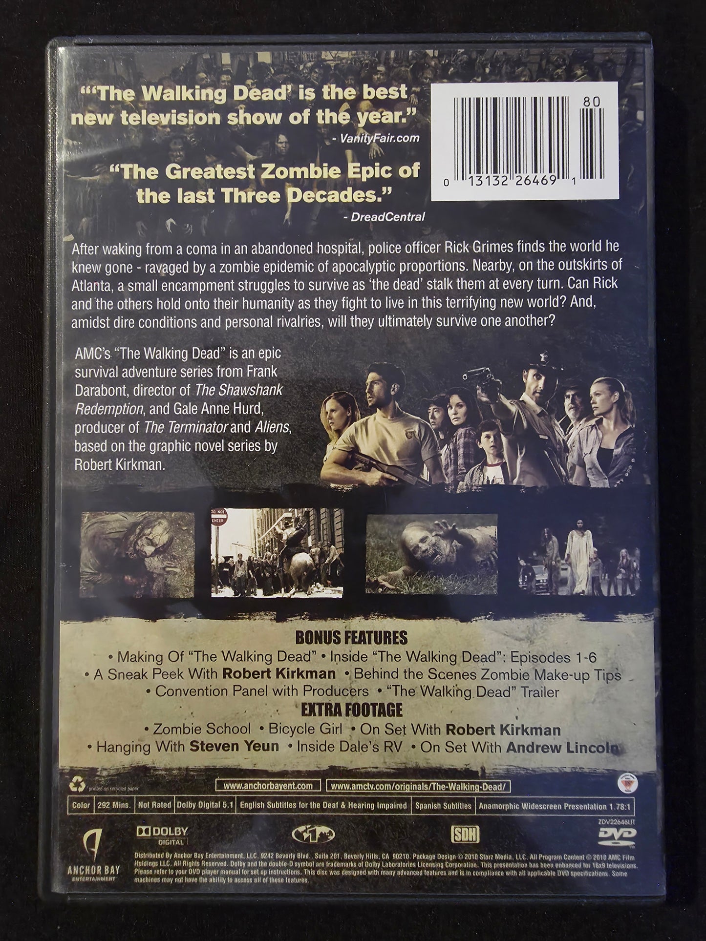 The Walking Dead: The Complete First Season (DVD, 2010)