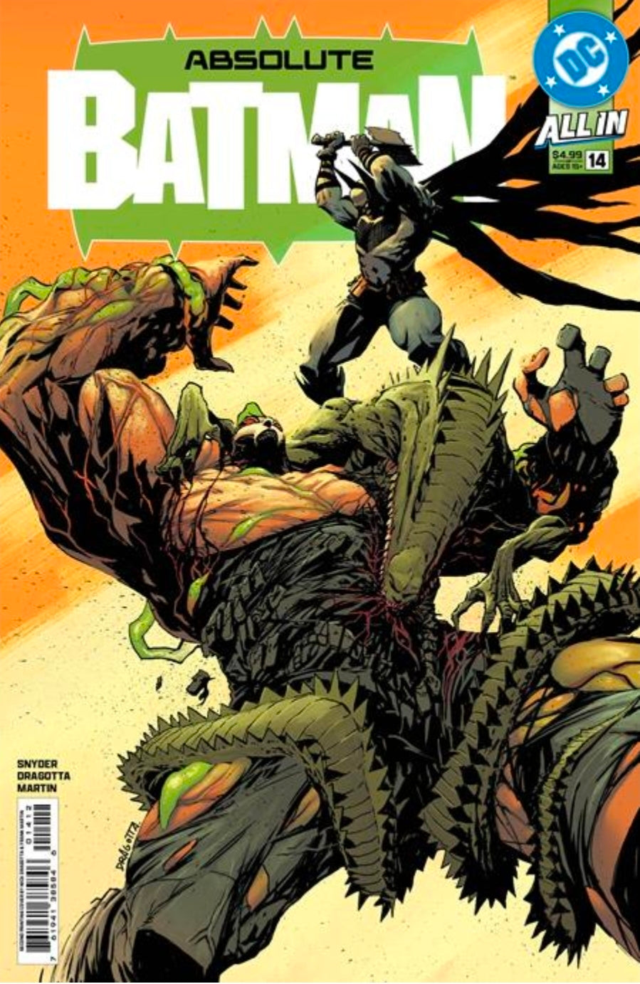 ABSOLUTE BATMAN #14 Second Printing