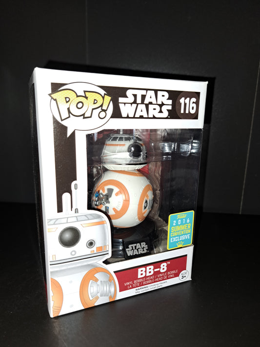Funko Pop BB-8 #116 Star Wars The Force Awakens Vinyl Figure 2016 SDCC Exclusive