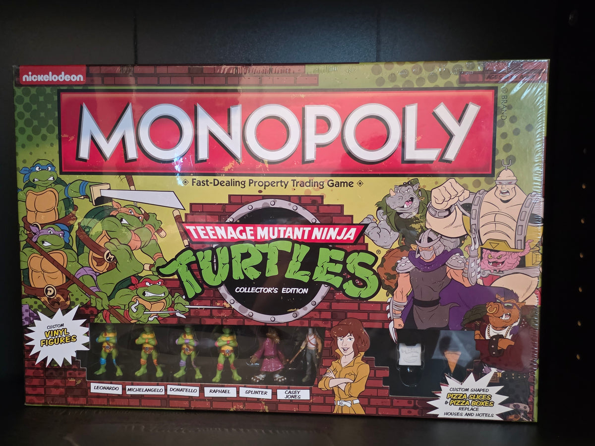 Monopoly: Teenage Mutant Ninja Turtles Collector's Edition 2014 TMNT - New