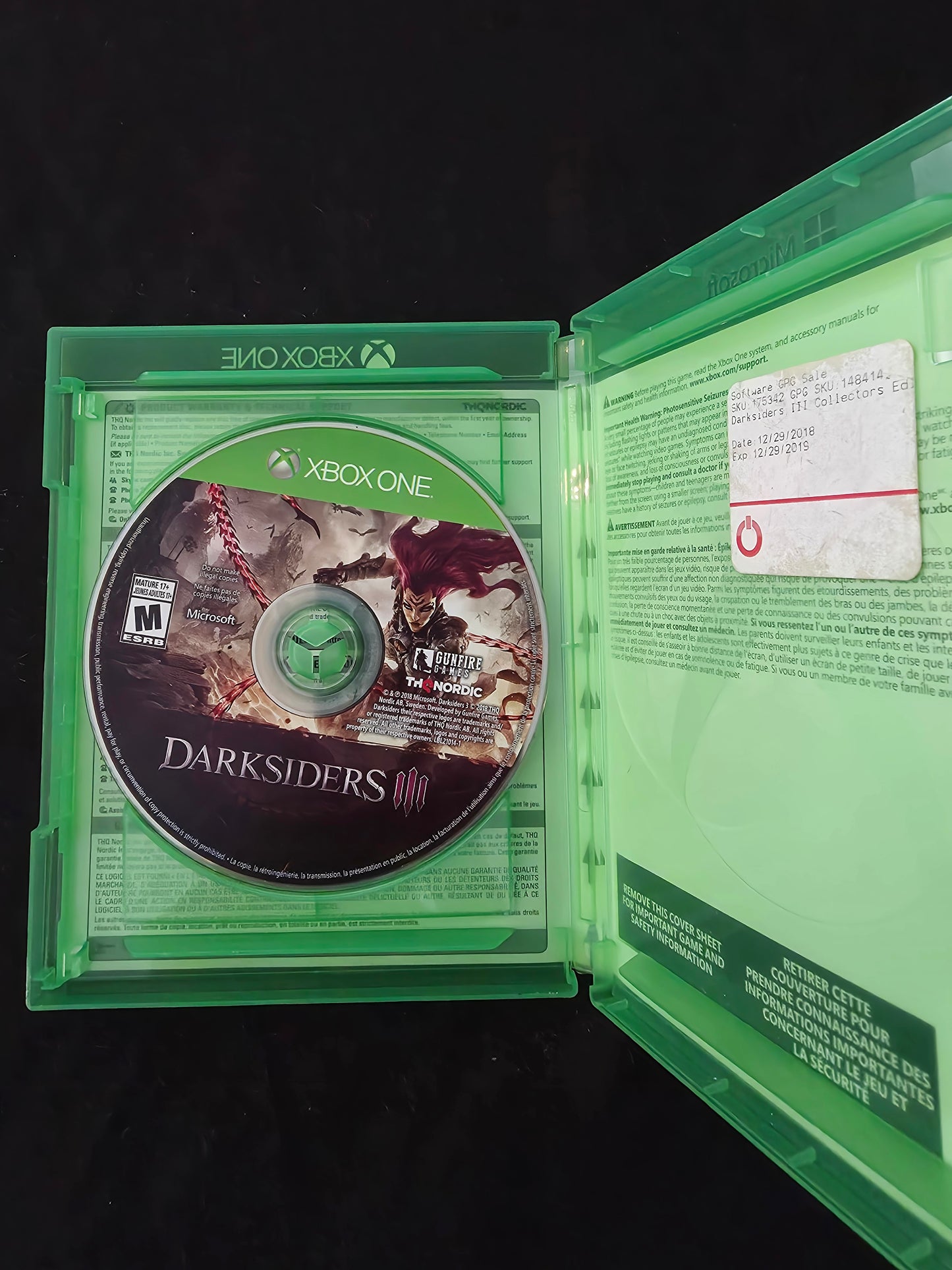 Darksiders III (Microsoft Xbox One, 2018)