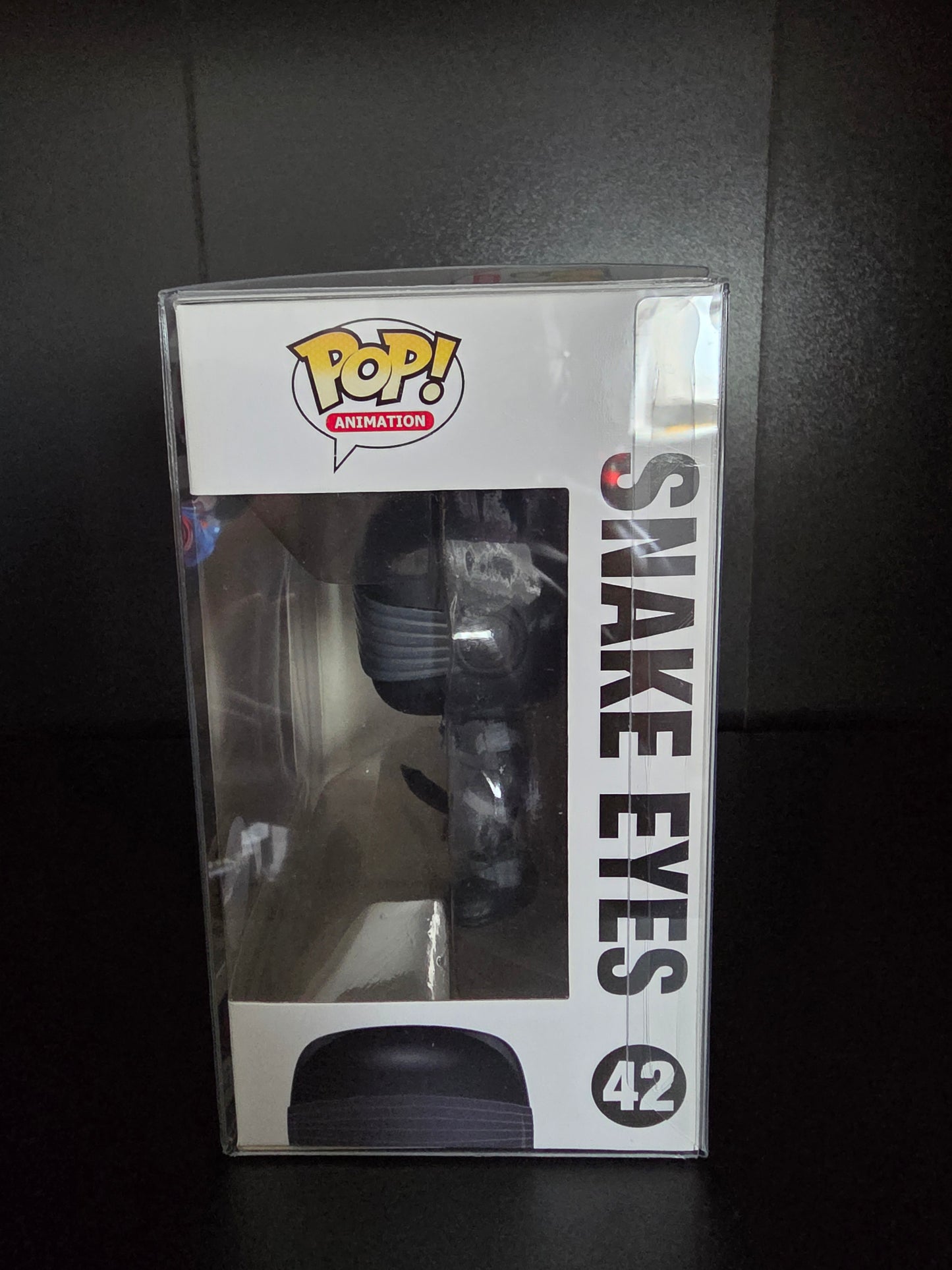 Funko Pop! G.I. Joe Snake Eyes #42 Vinyl Figure with Protector New