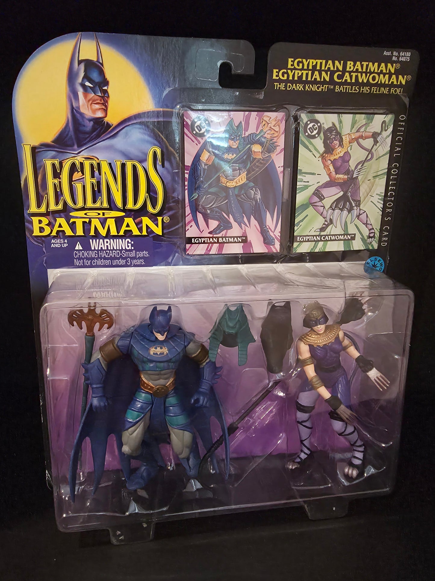 Legends of the Batman - Egyptian Batman & Egyptian Cat Woman