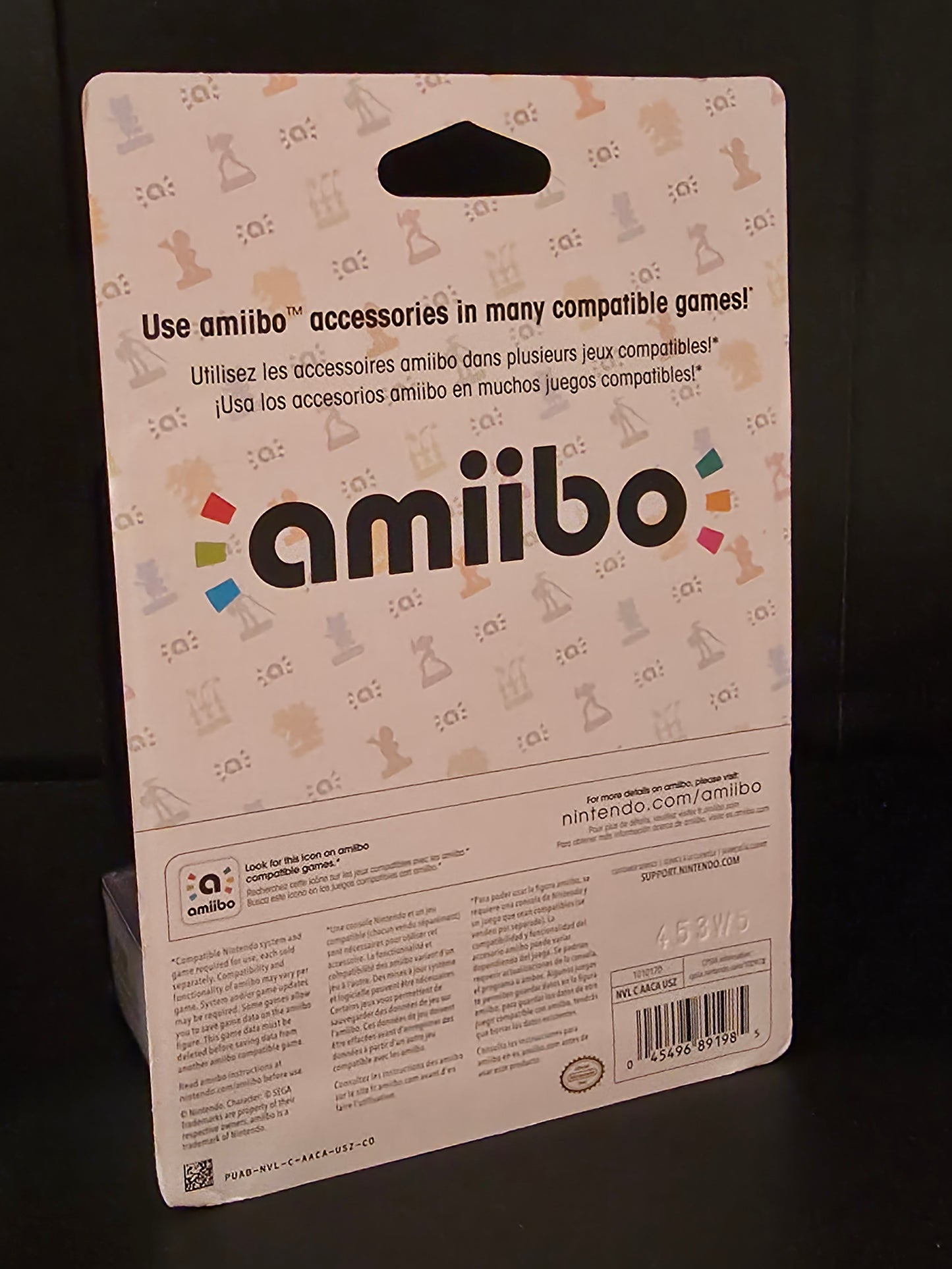 Sonic 1st Print Super Smash Bros Nintendo Amiibo Figure Brand New Factory Sealed