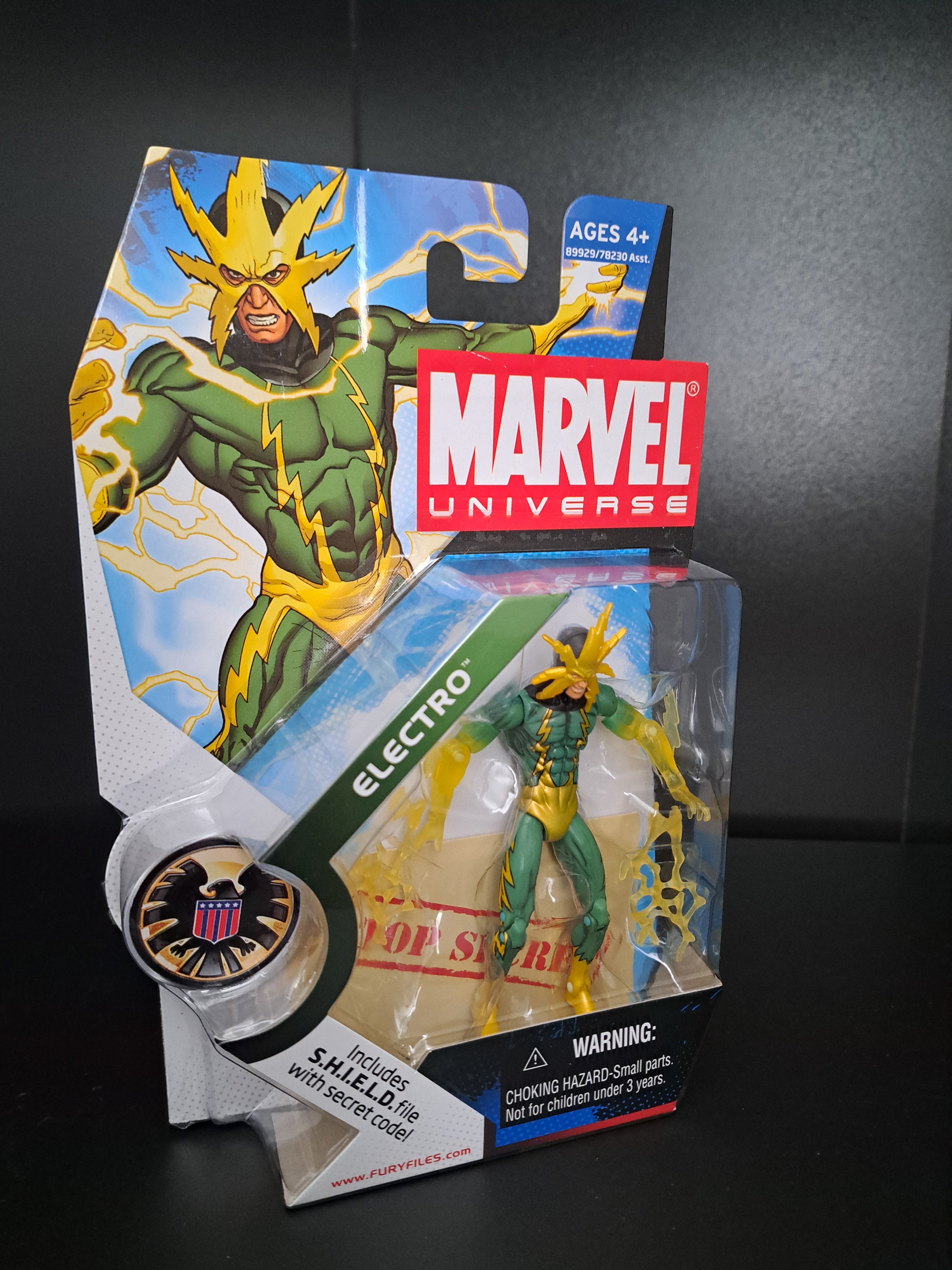 Translucent Marvel Marvel Universe Electro 3.75” Action Figure Translucent Variant #025 N ...