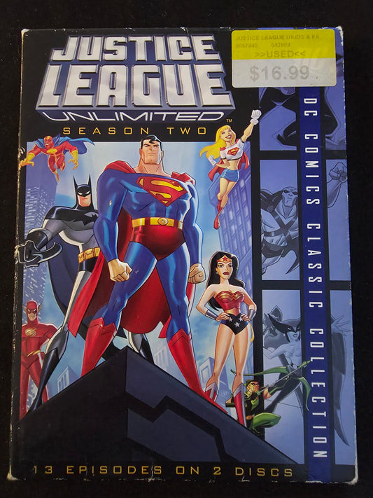 Justice League Unlimited - The Complete Second Season (DVD, 2007, 2-Disc Set)