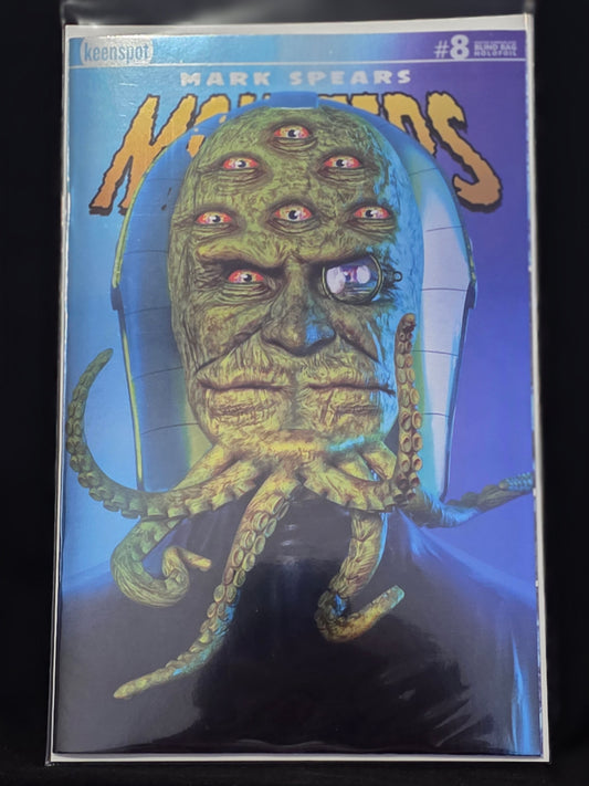 Mark Spears Monsters #8 - A44 - 1:300 - Foil Variant Cover - Keenspot 2025