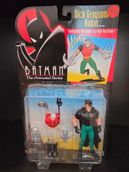 Batman The Animated Series Dick Grayson Robin Action Figure 1993 Kenner New