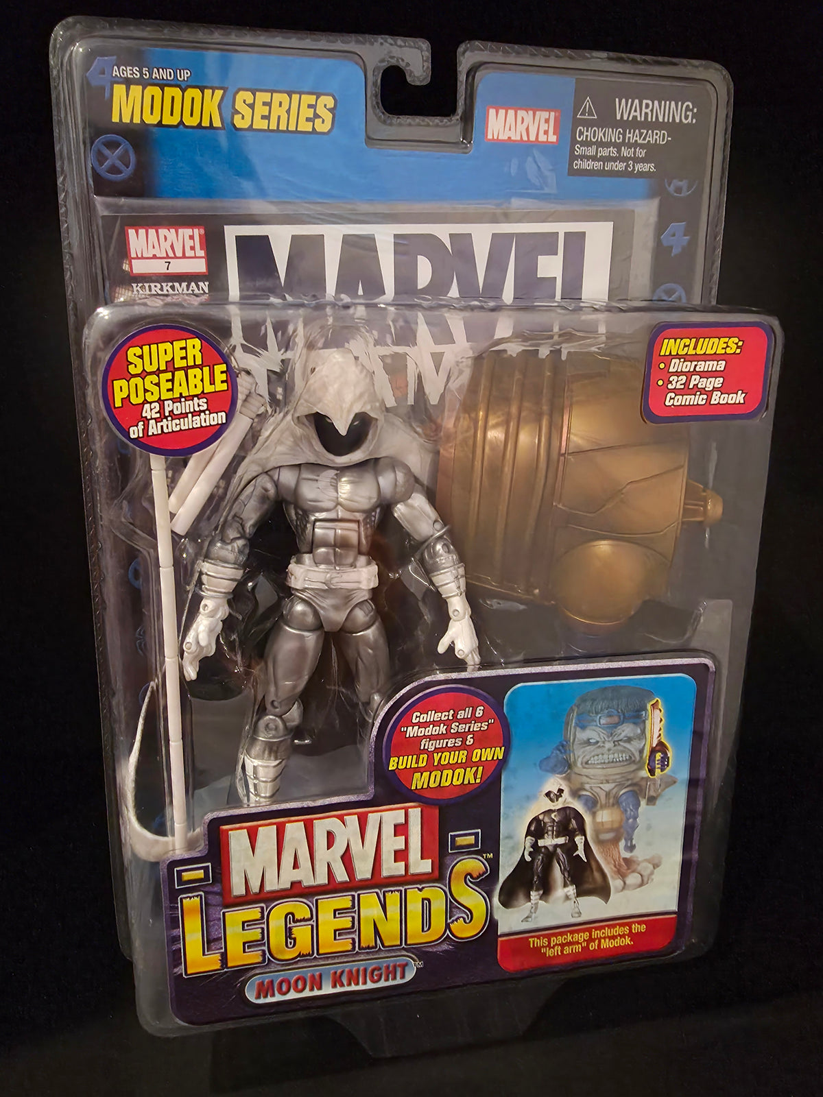 Modok Figure Marvel Legends Moon Knight Variant Action Figure Comic Modok Series 20 ...