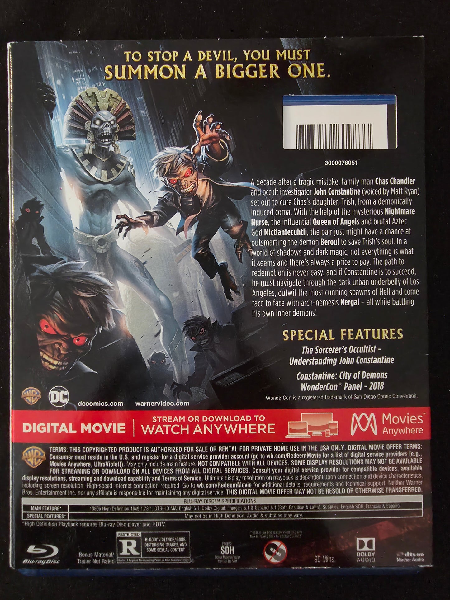 Constantine: City of Demons (BD) [Blu-ray]