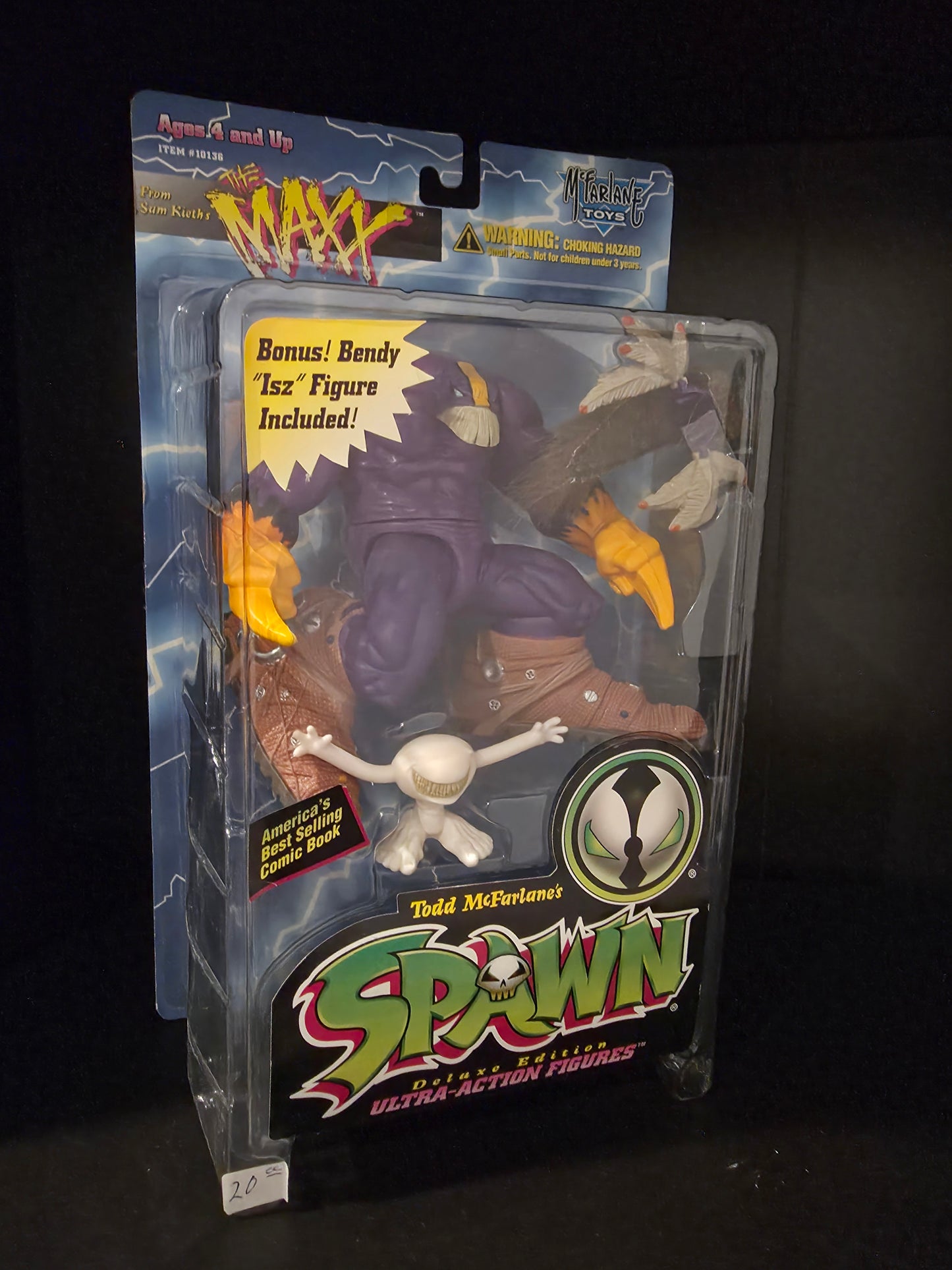 The Maxx Mcfarlane Toys Deluxe Edition Spawn Series 4 Ultra Action Figure - NIP