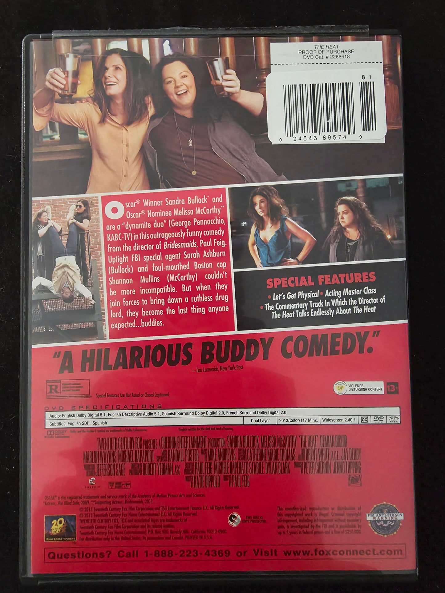 The Heat (DVD, 2013)