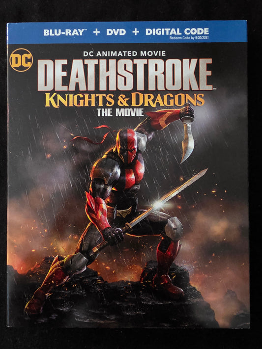 Deathstroke: Knights & Dragons (DC) (Blu-ray, 2020) With Slipcover!! No Code