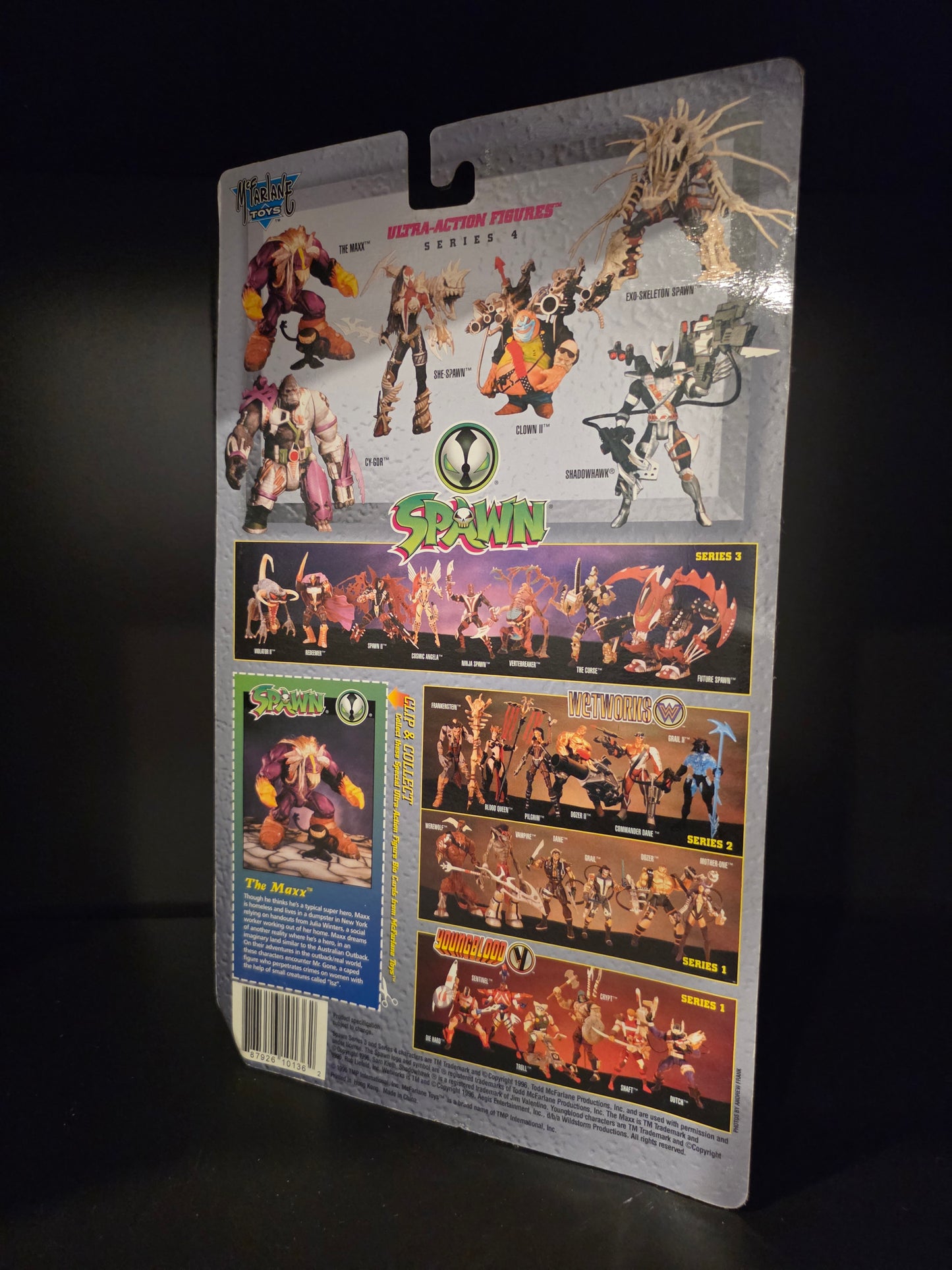 The Maxx Mcfarlane Toys Deluxe Edition Spawn Series 4 Ultra Action Figure - NIP