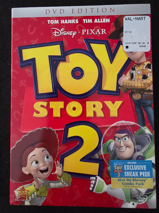 Toy Story 2 DVD 1999, 2010 Disney w/ Slipcover