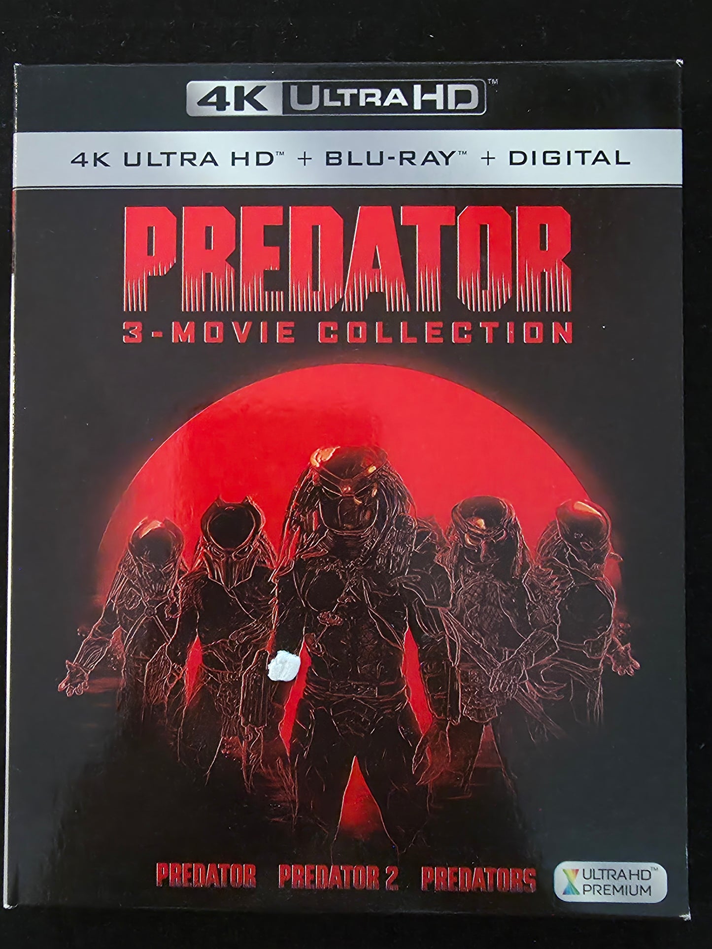 Predator: 3-Movie Collection W/Slip (Ultra HD & Blu-Ray) 6Disk (No Digital)