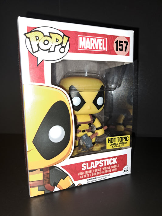 Funko Pop! Vinyl: Marvel - Deadpool (Slapstick) (Yellow) - Hot Topic (Exclusive)
